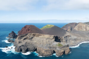 Horta, Azoren, Portugal, Vulkan Capelinhos